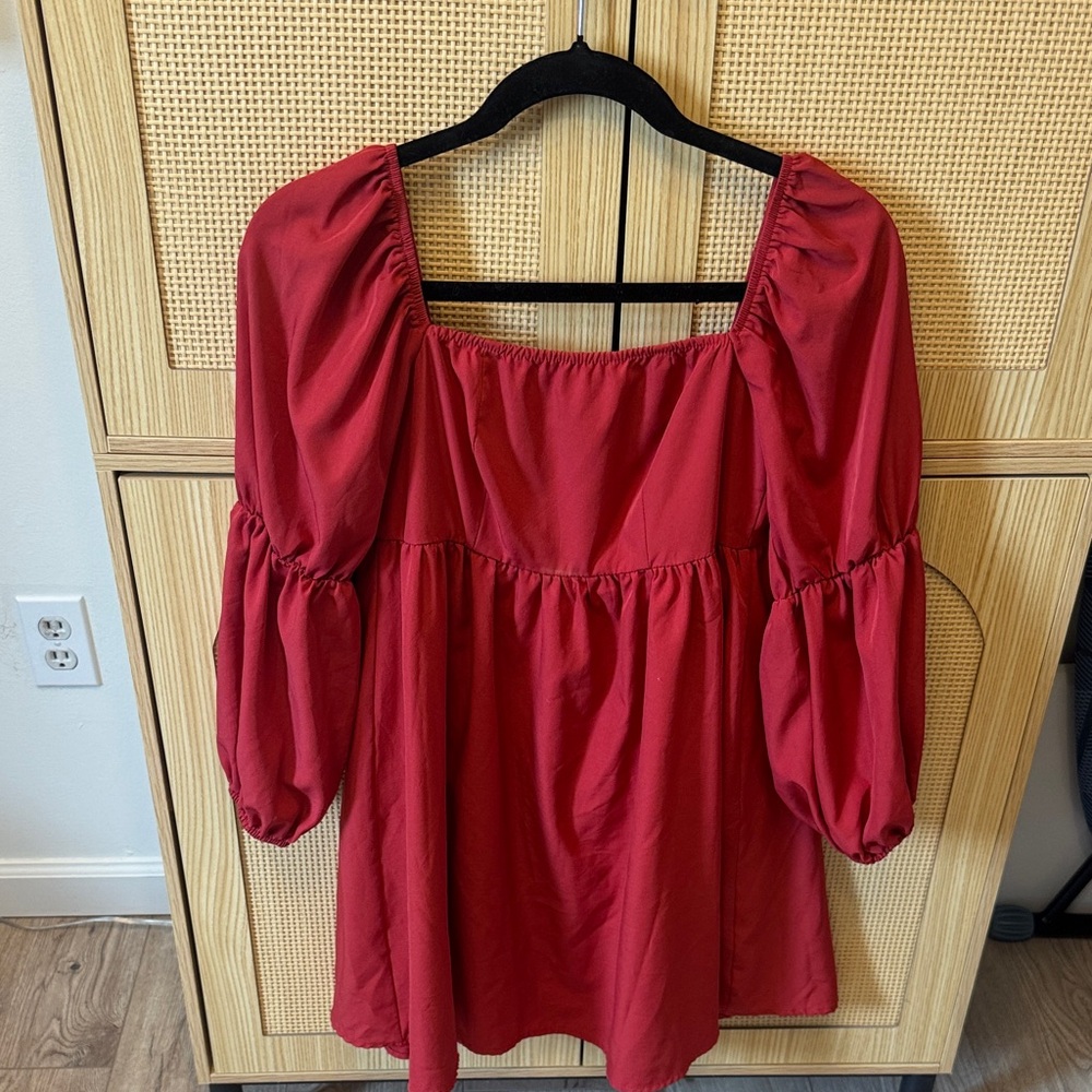 Elegant Red Women's dress